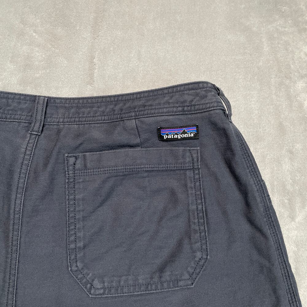 Patagonia Pants Womens 14 Organic Cotton Slub Woven Wide Leg Casual - Picture 7 of 11